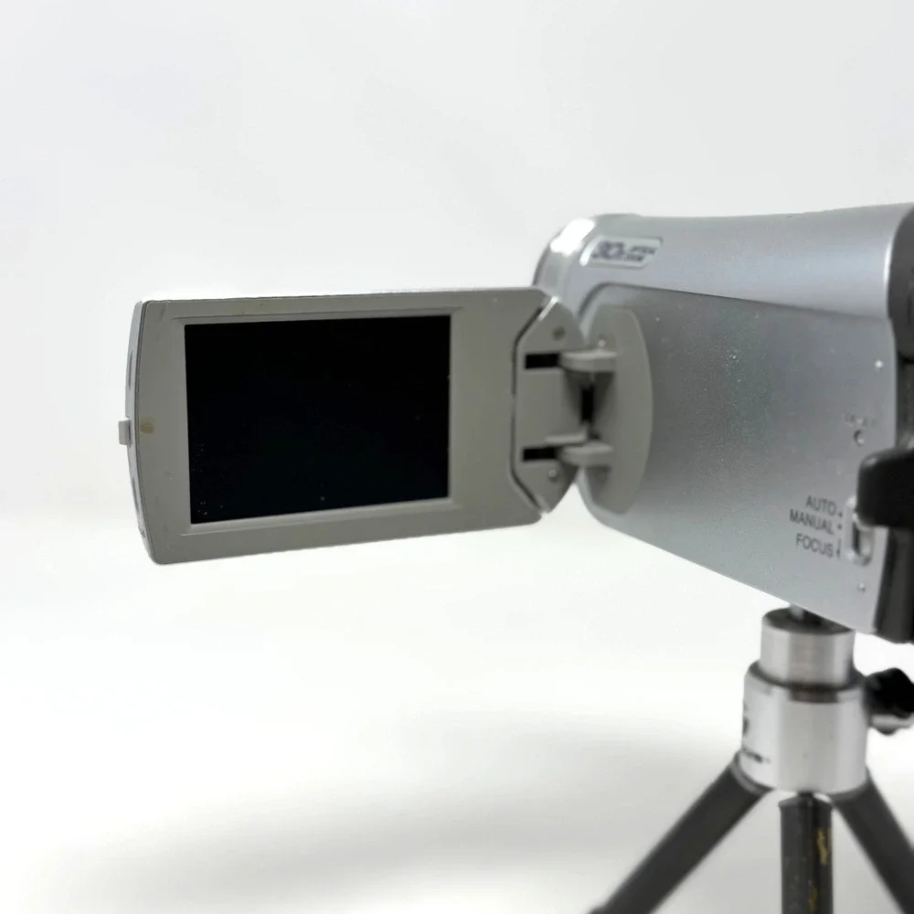 Panasonic PV-GS29 MiniDV Camcorder 30x Zoom w/ Targus Tripod Parts Read
